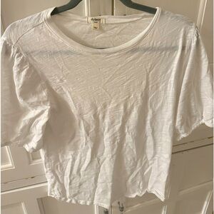 White Dylan top, size small